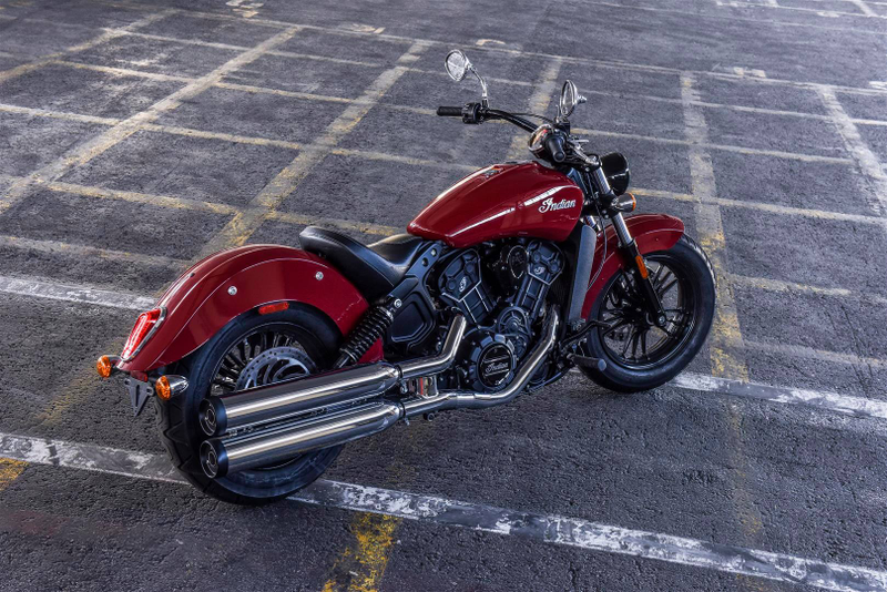 Illustration for article titled Indian's New Scout Sixty Is About To Go Flat Track Racing